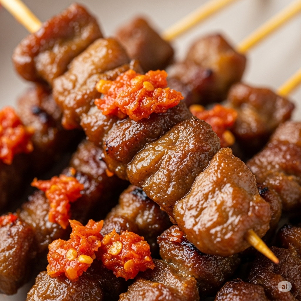 Sate Babi Pedas